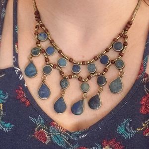 Hand crafted statement necklace